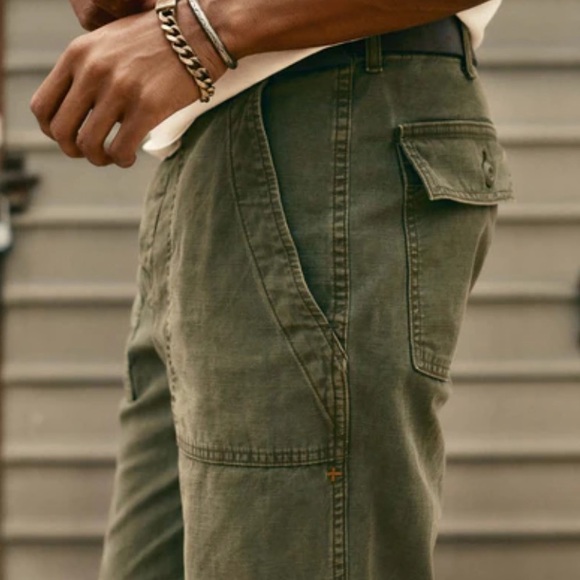 Imogene + Willie oliver military trouser in olive Size 32 - Picture 6 of 11